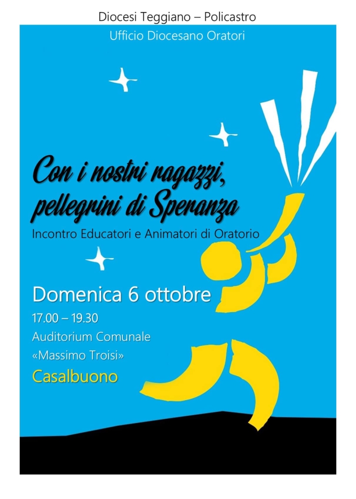 Incontro Educatori e Animatori Oratorio