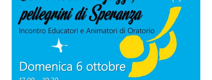 Incontro Educatori e Animatori Oratorio